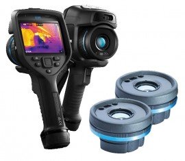 FLIR E95 Thermal Imaging Camera with 24&amp;deg; &amp;amp; 42&amp;deg; Interchangeable Lenses-