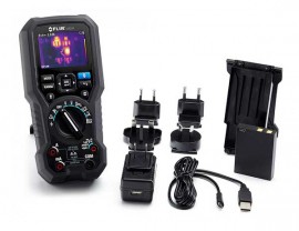 FLIR DM284-KIT Professional Imaging Multimeter Kit with DM284 TRMS Digital Multimeter and TA04-KIT Rechargeable Battery Kit-