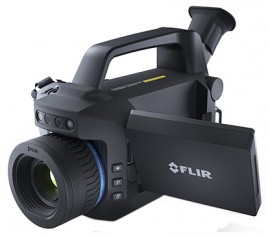 FLIR G-Series Cam&amp;eacute;ra d&#039;imagerie optique des gaz pour hydrocarbures/CH&lt;sub&gt;4&lt;/sub&gt;/COV avec mise au point automatique, 14.5&amp;deg;, 640 x 480 pixels-