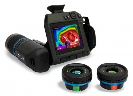 FLIR GF77 LR Cam&amp;eacute;ra d'imagerie de gaz optique non refroidi avec objectif LR 6&amp;deg;/25&amp;deg; et HR 25&amp;deg;, 320 x 240-