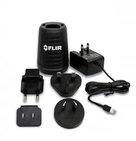 FLIR T300772ACC Chargeur de batterie pour FLIR Ex Pro-Series, 90 &amp;agrave; 264 V CA, 5 V CC-