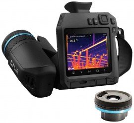 FLIR T865-42-14 Cam&amp;eacute;ra thermique haute performance avec objectifs de 14&amp;deg; et 42&amp;deg;, 640 x 480-