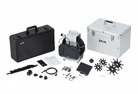 FLIR VS80-KIT-9 Videoscope Kit with 98&#039; plumbing spool camera probe and 7&quot; display-