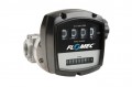 FLOMEC OMS-015-N-M Mechanical Oval Gear Flowmeter with stainless steel body, FNTP and mechanical totalizer, &amp;frac12;&quot;, gallons-