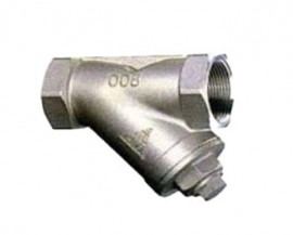 FLOMEC ST050S11 Stainless Steel Strainer with PTFE/Viton seals and 2&amp;quot; BSP thread, type &amp;quot;Y&amp;quot;, 100 mesh-