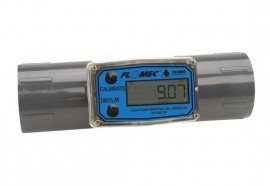 Flomec TM15NPOLMC TM Series Water Meter, 1.5" NPT, pulse-out conditioned signal module-