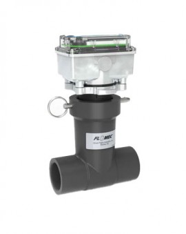 FLOMEC UM-100-F-Q D&amp;eacute;bitm&amp;egrave;tre &amp;agrave; ultrasons AQUAsonic<sup>MC</sup> pour t&amp;eacute; avec afficheur Q9, UM, PVC, ANSI, 101.6 mm, gallon-