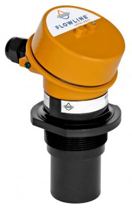 Flowline EchoTouch US06 Reflective Ultrasonic Liquid Level Transmitter with USB adapter, 19.6', 2&amp;quot; NPT-