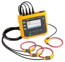 Location - Fluke 1736 Enregistreur de qualit&amp;eacute; &amp;eacute;nerg&amp;eacute;tique triphas&amp;eacute; avec sondes de courant-
