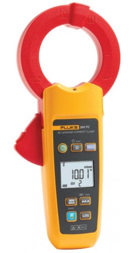 Fluke 369 FC Pince multim&amp;egrave;tre de courant de fuite, m&amp;acirc;choire  de grande dimension 61mm-