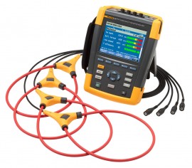 Fluke 438-II Analyseur de moteur et de qualit&amp;eacute; du r&amp;eacute;seau &amp;eacute;lectrique-