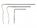 Fluke 5609-BEND-D Secondary PRT with 90° bend and 5-Pin DIN for Tweener Thermometers, 12' probe-
