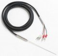 Fluke 5622-16-G Fast Response Platinum Resistance Thermometer (PRT) with Gold Pins, 0.06in, 6ft Lead-