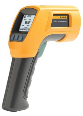 Fluke 572-2 High Temperature Infrared (IR) Thermometer, -22 to 1652&amp;deg;F-