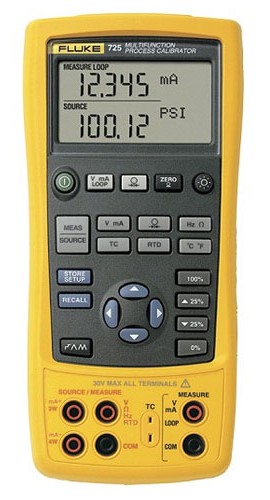 Fluke 725/FPC Calibrateur de processus multifonction avec Premium Care d&#039;un an-