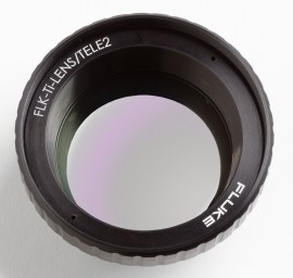 Fluke FLK-LENS/TELE2 Lentille t&amp;eacute;l&amp;eacute;objectif 2X pour les Ti200, Ti300 et Ti400 de Fluke-