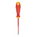 Fluke ISQS1 Insulated Robertson Screwdriver #1, 4&amp;quot;, 1000 V-