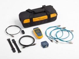 Fluke Networks MS2-100-IE MicroScanner 2 Industrial Ethernet Tester with duffle bag and patch cords-
