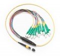Fluke Networks SBKC-MPOAPCU-LCAP Breakout Cord for MPO Unpinned to LC, 1 m,-