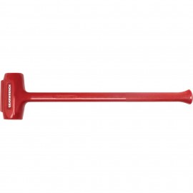 GearWrench 69-552G Sledge Head Dead Blow Hammer, 10.86 lbs, 30"-