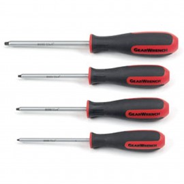 GearWrench 80065 Ensemble de tournevis carr&amp;eacute;s, lot de 4, #0 &amp;agrave; #3-