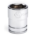 GearWrench 80355 &amp;frac38;&amp;quot; Drive 6-Point Standard SAE Socket, <sup>9</sup>&amp;frasl;<sub>16</sub>&amp;quot;-