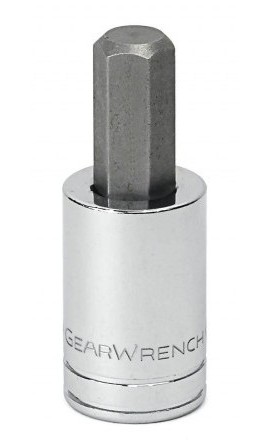GearWrench 80417 &amp;frac38;&amp;quot; Drive Hex Bit SAE Socket, &lt;sup&gt;3&lt;/sup&gt;&amp;frasl;&lt;sub&gt;16&lt;/sub&gt;&amp;quot;-