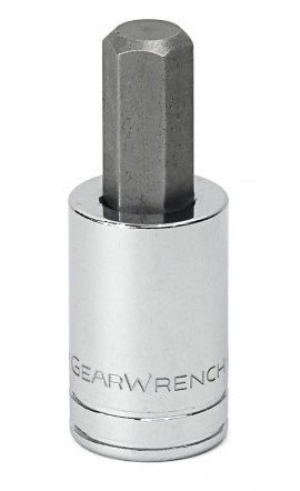GearWrench 80424 &amp;frac38;&amp;quot; Drive Hex Bit Metric Socket, 3 mm-