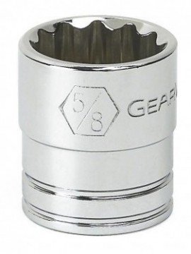 GearWrench 2044.73 m Drive Douille SAE standard &amp;agrave; 12 pans, <sup>9</sup>&amp;frasl;<sub>16</sub>&amp;quot;-