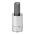 GearWrench 80661 &amp;frac12;&amp;quot; Drive Hex Bit Metric Socket, 12 mm-