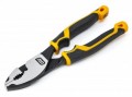Gearwrench 82175C Pitbull Dual Material Slip Joint Pliers, 8&amp;quot;-