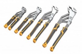 Gearwrench 82594C Pitbull Auto-Bite Tongue &amp; Groove Dual Material Pliers with K9 jaws-