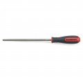 GearWrench 82823 Round Bastard File, 8", dual material handle-