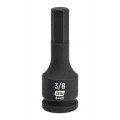 GearWrench 84401 &amp;frac38;&amp;quot; Drive Hex Bit Impact SAE Socket, &amp;frac38;&amp;quot;, chrome molybdenum alloy-