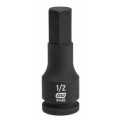 GearWrench 84403 &amp;frac38;&amp;quot; Drive Hex Bit Impact SAE Socket, &amp;frac12;&amp;quot;-