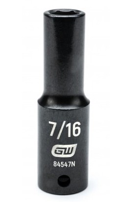 GearWrench 84547N &amp;frac12;&amp;quot; Drive 6-Point Deep Impact SAE Socket, <sup>7</sup>&amp;frasl;<sub>16</sub>&amp;quot;-