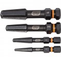 GearWrench 84787 Ensemble d'extracteurs de vis, lot de 4, bidirectionnel-