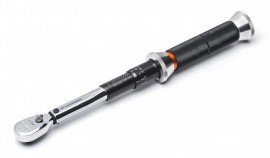 Gearwrench 85171CERT 120XP Certified Micrometer Torque Wrench, &amp;frac14;&amp;quot; drive-