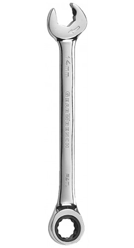 GearWrench 85514D 12 Point Open End Ratcheting Combination Wrench, 14mm-