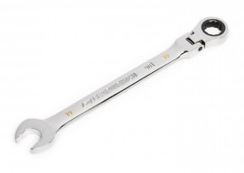 Gearwrench 86719 90-Tooth 12-Point Flex Head Ratcheting Combination Wrench, 19 mm-