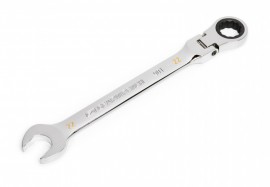 Gearwrench 86722 90-Tooth 12-Point Flex Head Ratcheting Combination Wrench, 22 mm-
