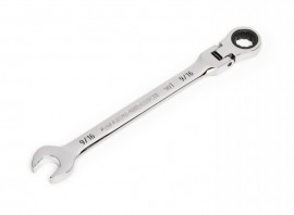 Gearwrench 86747 90-Tooth 12-Point Flex Head Ratcheting Combination Wrench, &amp;frac58;&amp;quot;-