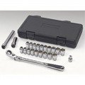 GearWrench 893823 Ensemble de cliquet traversant, 23 pi&amp;egrave;ces, SAE/M&amp;eacute;trique-