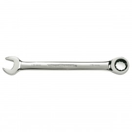 GearWrench 86917 12 Point Ratcheting Combination Wrench, 17 mm fastener-