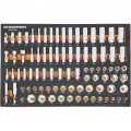 GearWrench GWMSSKT38SAE Ensemble de douilles SAE, prise 9.52 mm, 85 pi&amp;egrave;ces-