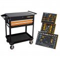 GearWrench MEGAMOD194 Ensemble d'outils de m&amp;eacute;canique, 194 pi&amp;egrave;ces, avec unit&amp;eacute; de rangement-