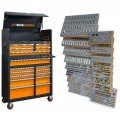 GearWrench MEGAMOD873 Ensemble d'outils de m&amp;eacute;canique, 873 pi&amp;egrave;ces, avec rangement et plateaux en mousse-