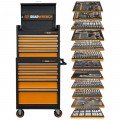 GearWrench MEGAMODPRO Ensemble d'outils de m&amp;eacute;canique de ma&amp;icirc;tre, 791 pi&amp;egrave;ces, avec rangement d'outils-