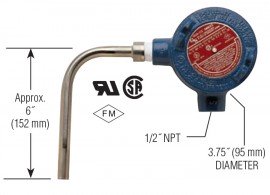 Warrick Controls 83130-M Explosion-Proof Switch Module for Mini SureSite, 20 V A, SPST-