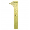 General Tools 133ME Pocket Slide Caliper, brass, 4&amp;quot;-